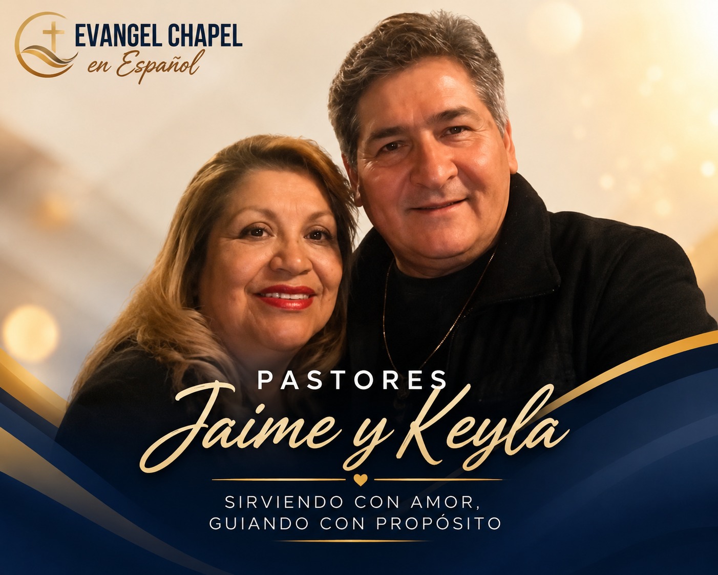 Pastores Jaime y Keyla Santibáñez